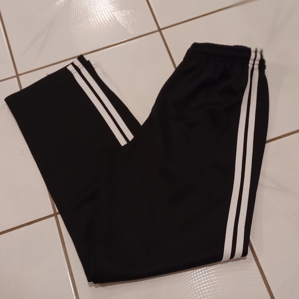 4/$40 Black Track Pants - Size Medium
